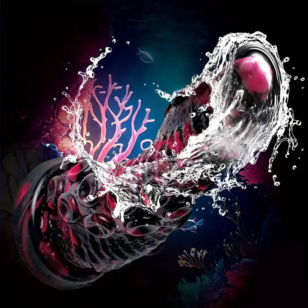 7.87inch Silicone Monster Octopus Tentacle Dildo Waterproof Performance