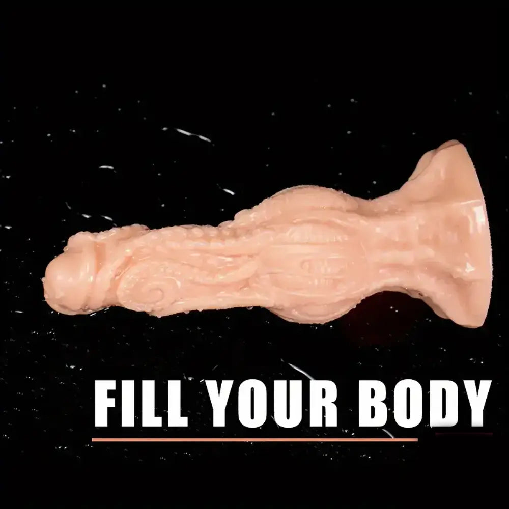 8.46inch Fantasy Monster Dildo For Increased Orgasm Horizontal placement