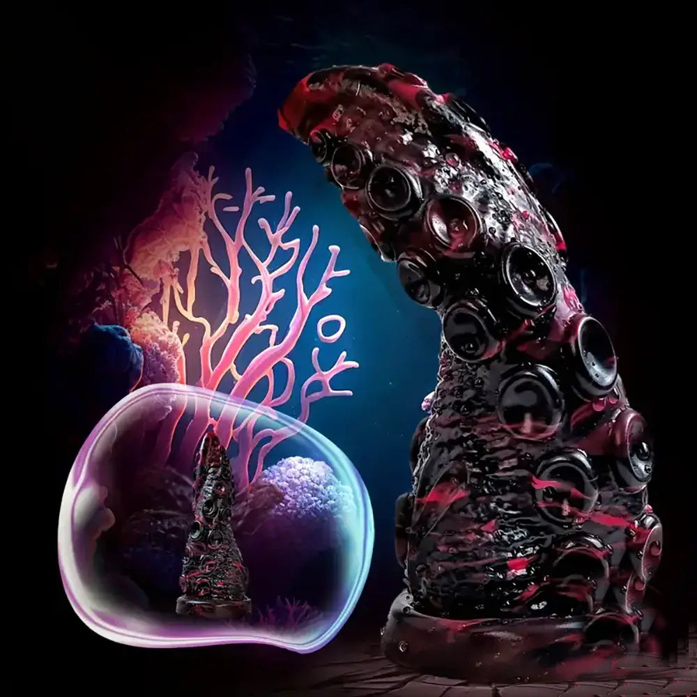 Soft and flexible 7.87inch Silicone Monster Octopus Tentacle Dildo
