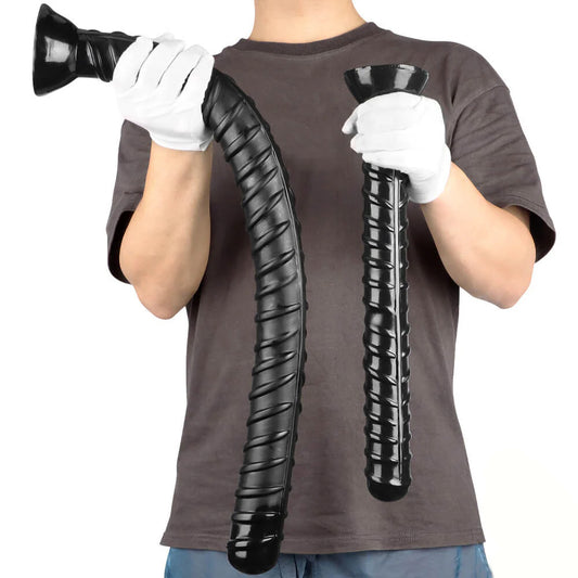 16 inch 26 inch Huge Long Butt Plug Black Dildo