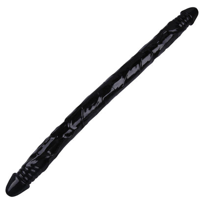 22 Inch Lesbian Long Thick Double Sided Black Dildo
