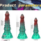 3 sizes of demon dildos