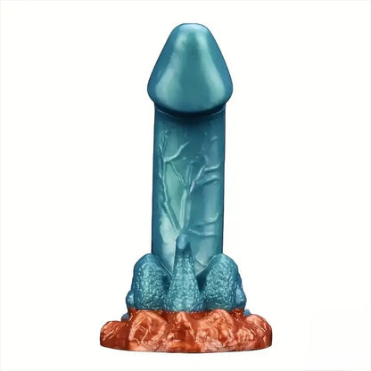 7.13 inch dinosaur dildo front