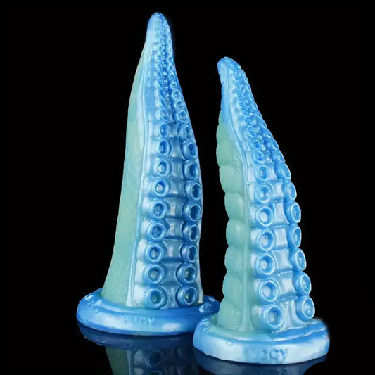 7.16inch 9.05inch Flexible Silicone Fantasy Monster Octopus Tentacle Dildo