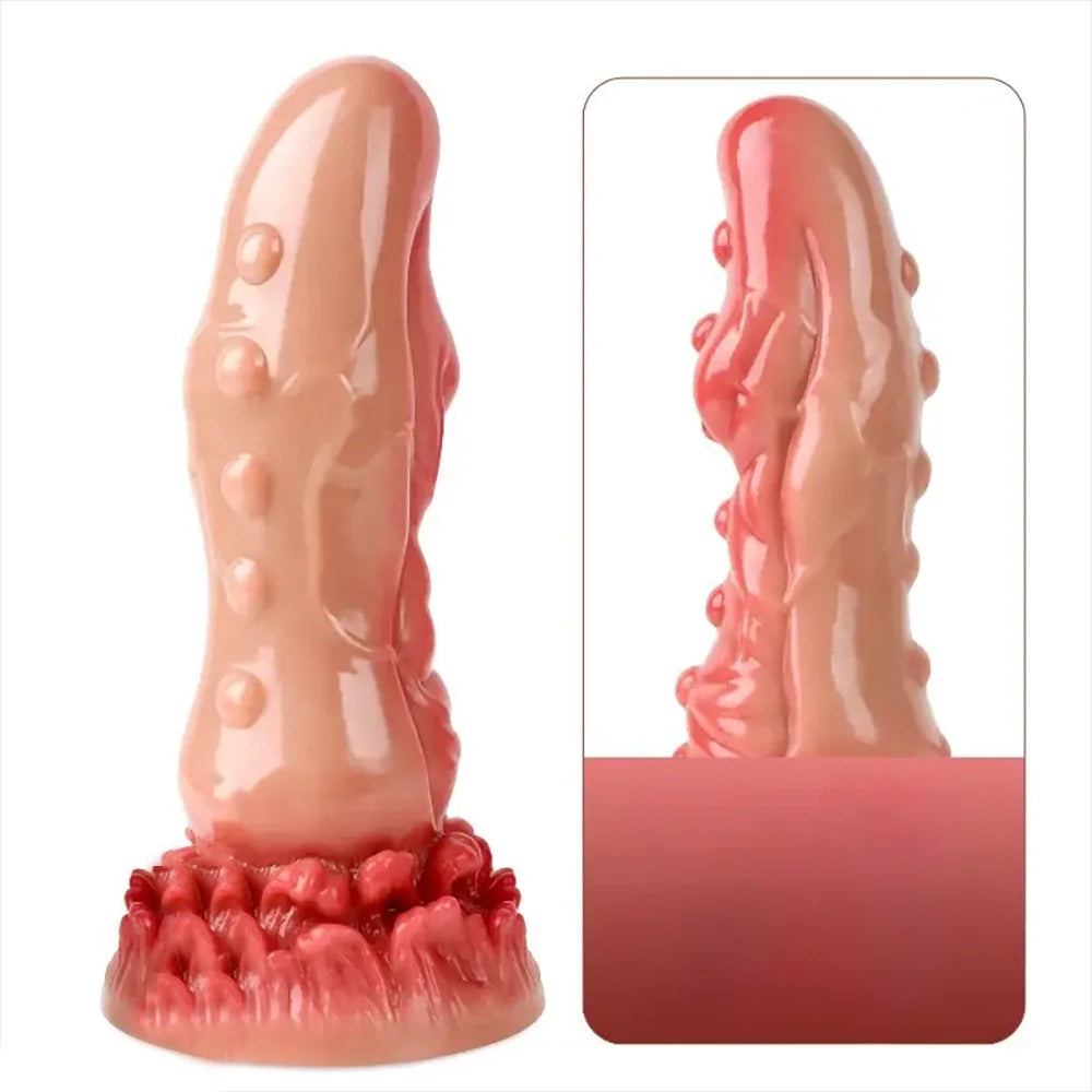 7.28inch Monster Odd Spiked Dildo Details