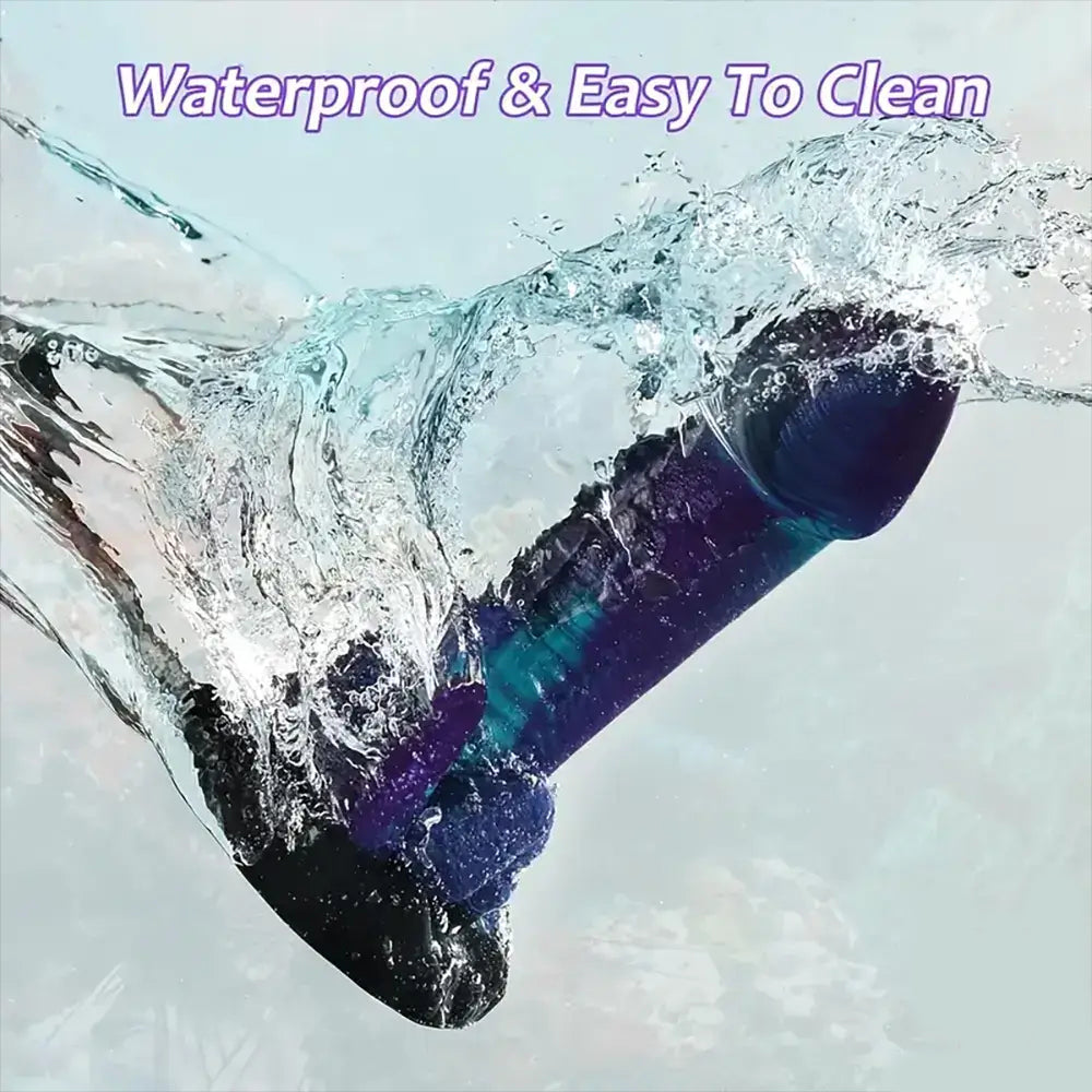 7.6inch Silicone Dragon Monster Tentacle Anal Dildo Waterproof Performance