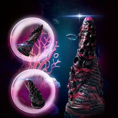 7.87inch Silicone Monster Octopus Tentacle Dildo