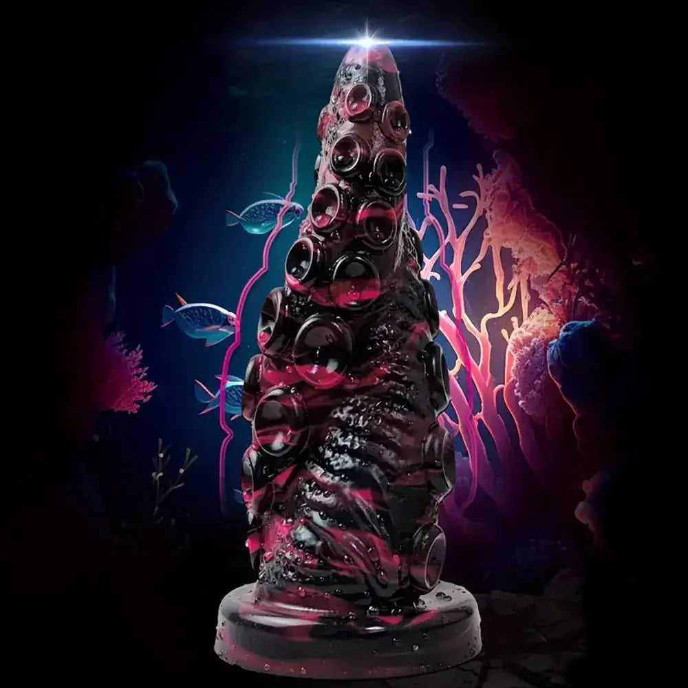 7.87inch Silicone Monster Octopus Tentacle Dildo 100% physical safety