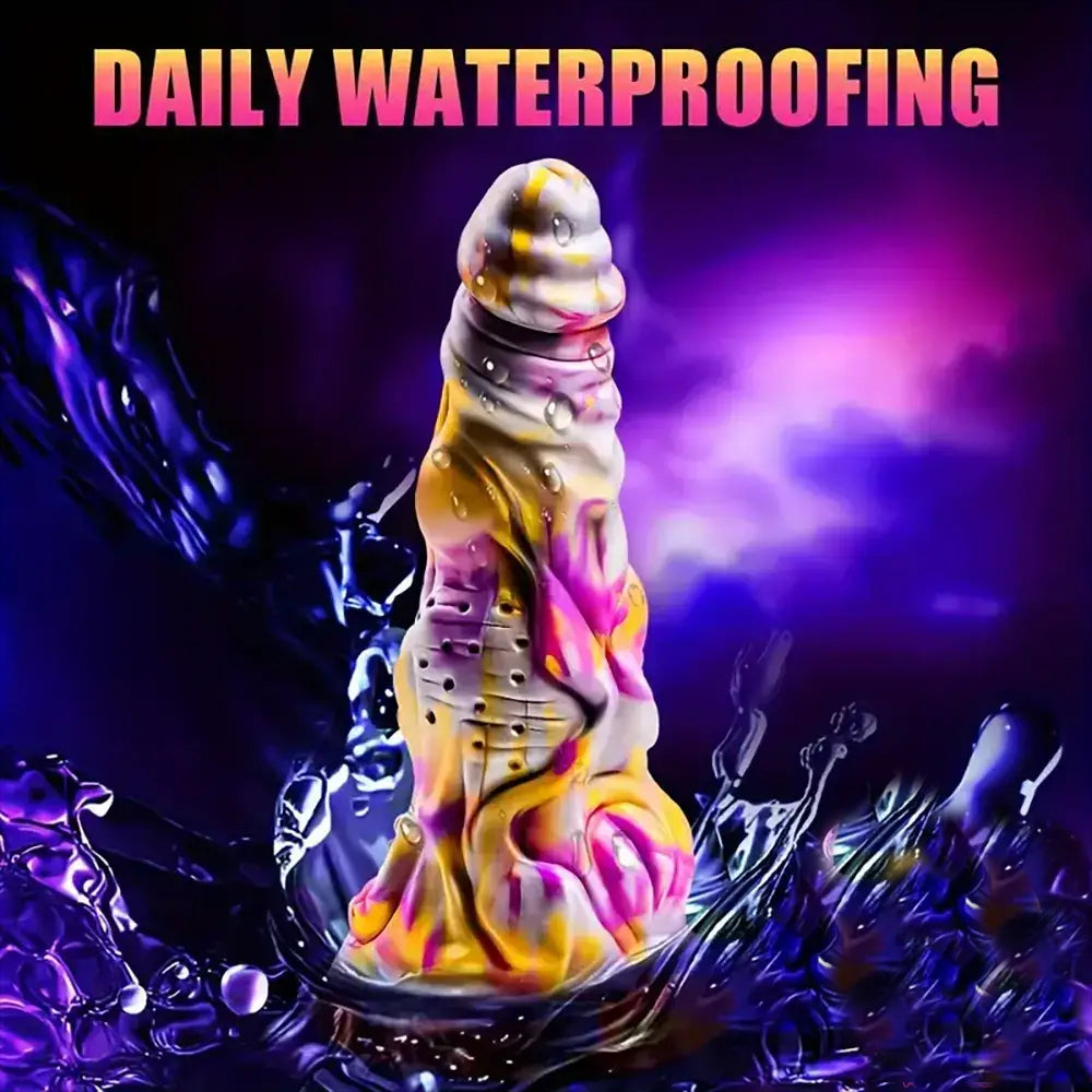 8.5inch Silicone Fantasy Monster Orgasm Dildo front view
