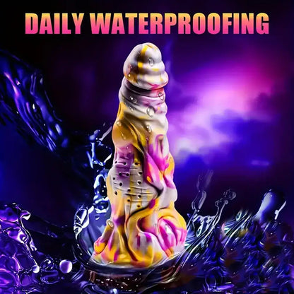 8.5inch Silicone Fantasy Monster Orgasm Dildo front view