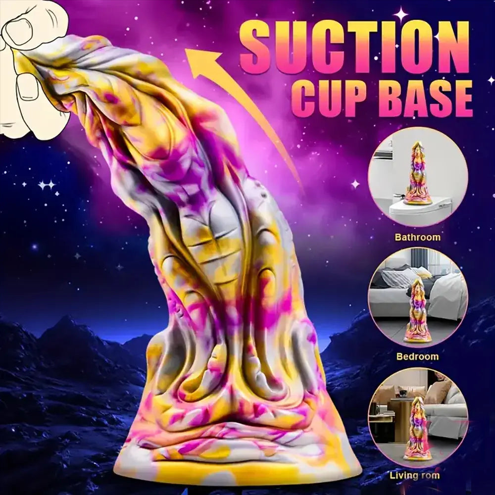 8.5inch Silicone Fantasy Monster Orgasm Dildo suitable for different scenes