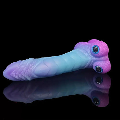 9.05inch Fantasy Big Monster Dragon Dildo Horizontal placement