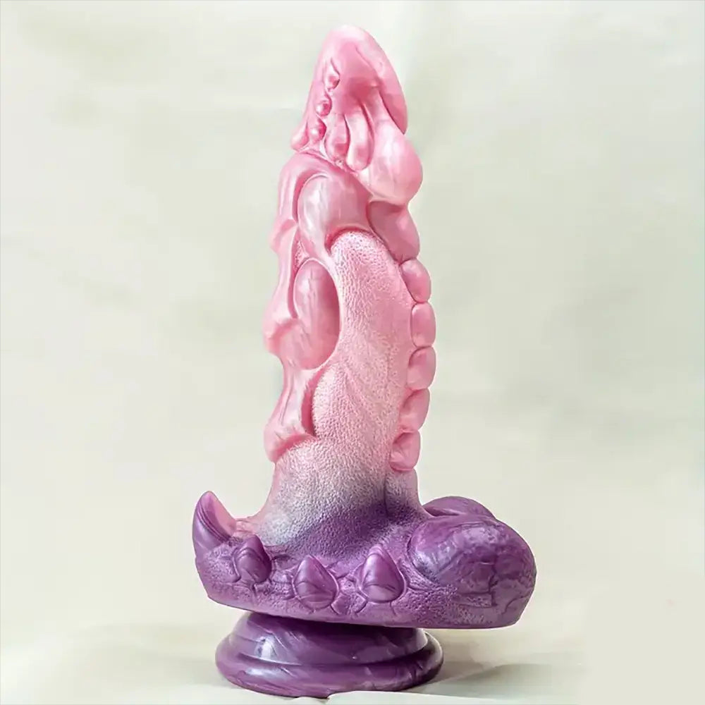 9.05inch Silicone Large Fantasy Monster Anal Dildo front view