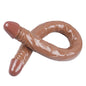 Brown 22 inch dildo