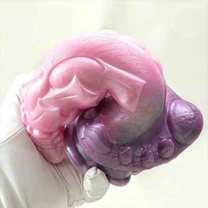 Soft and flexible 9.05inch Silicone Large Fantasy Monster Anal Dildo